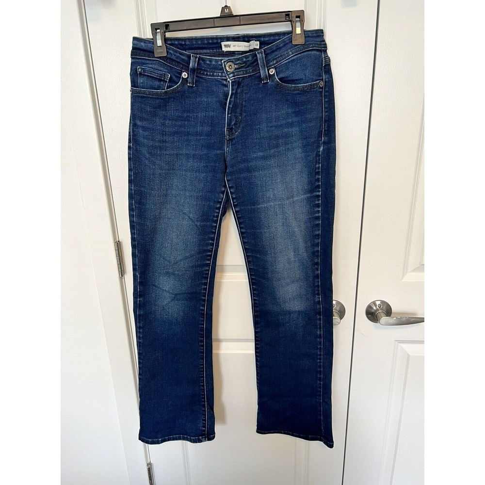 Levis Jeans 529 Curvy Boot Cut Womens Size 10 Mid Rise Medium Wash Denim